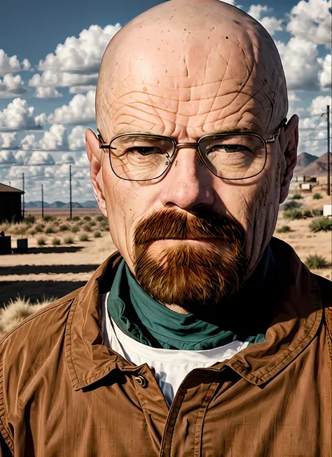 create a realistic uhd image of the walter white