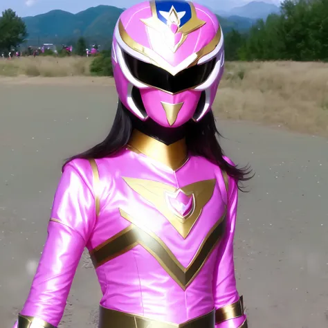 photo, ,power ranger pink 1girl(superranger:1)