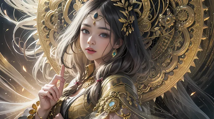 perfect nwsjmajic, (masterpiece, top quality, best quality, official art, beauty and aesthetics: 1.2), (1 girl), extremely detai...