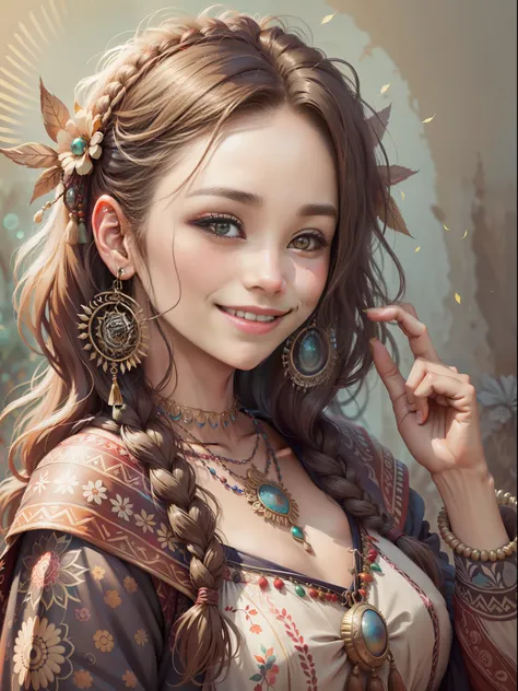 bohoai smiling woman