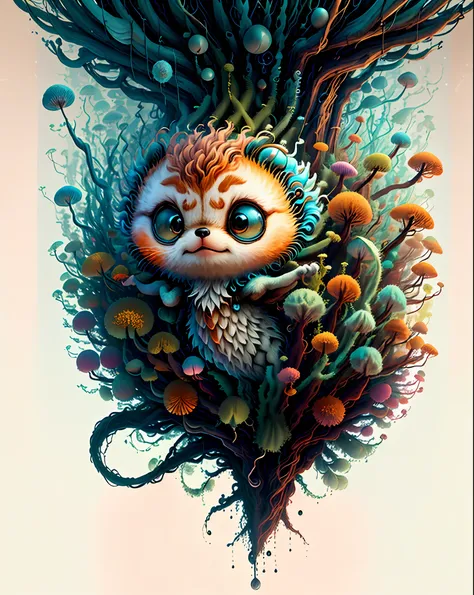 "Create a masterful masterpiece of cute creatures with ultra-detailed concept art inspired by . Utilize Stable Diffusions power to unleash your inner Cu73Cre4ture programmer and bring your imagination to life!"