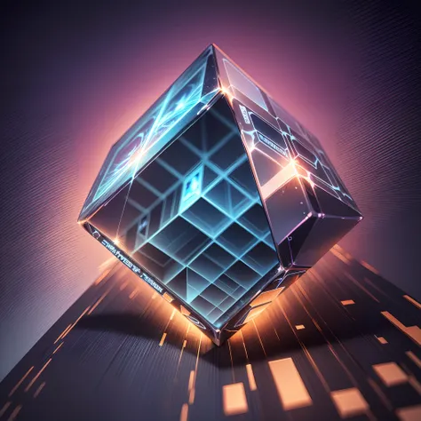 tesseract 4d, hyperrealism, photo, hd, 8k, perfect. --auto --s2