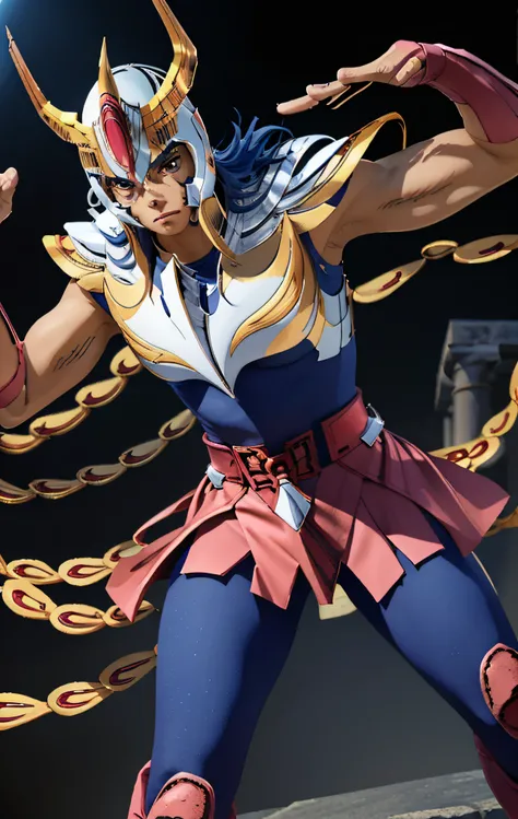 masterpiece, best quality, ultra high res, realistic skin texture, armor, (photorealistic: 1.4), high resolution, raw photo, 1 boy, shiny skin, (skin detail: 1.2), realistic skin texture, better lighting, brightness, dramatic lighting, attack pose, (greek ...