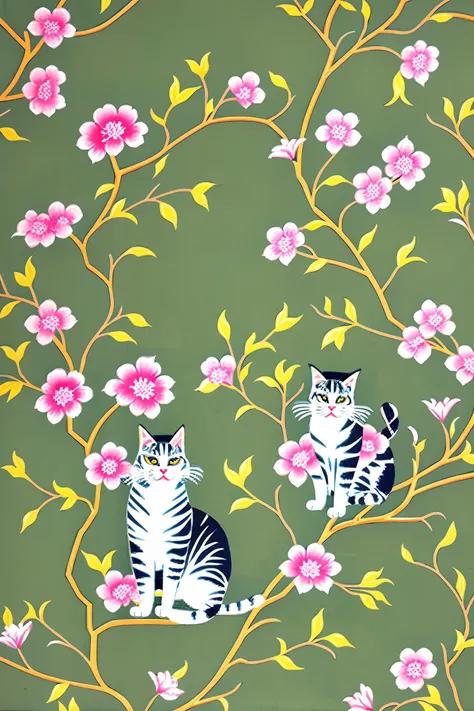 Chinoiserie Cat