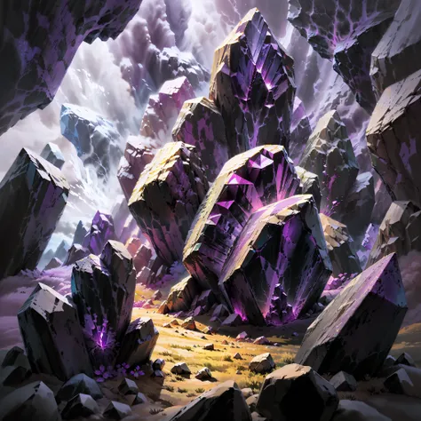 world of ppurple crystals