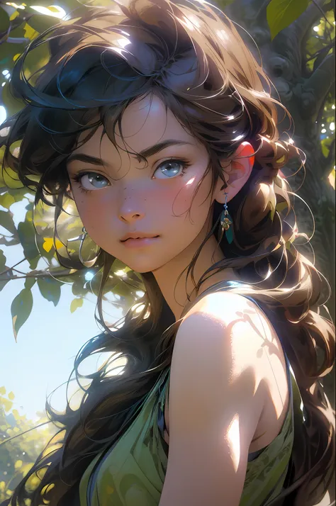 (RAW photo, best quality), (realistic, photo-realistic:1.3),best quality,highly detailed,masterpiece,ultra-detailed,illustration,1girl,upper_body,dynamic angle,world masterpiece theater,messy_long_hair,best quality,extremely detailed CG unity 8k wallpaper,...