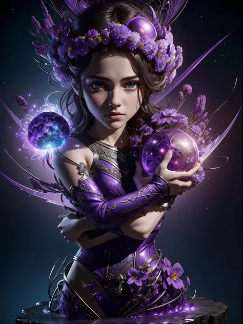 incredible and spectacular scenes, ((high quality)), ((detailed)), ((fantasy)), "purple plasma brain, purple plasma body, realis...