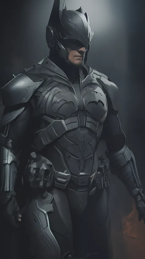 3d render of a highly detailed [batman|cyborg] wearing cybernetics and intricate detail armor with armored plates, hdr, 8k, subs...