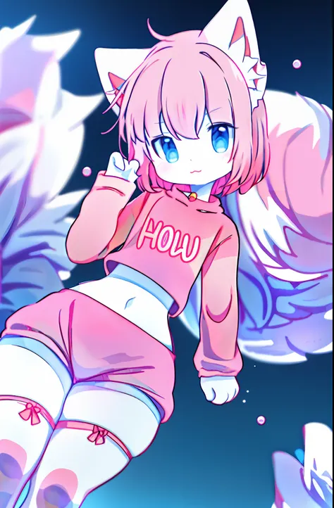 anime boy with a pink shirt, no pants, and a pink cat, fursona!!!!, female furry mini cute style, cute anime catboy, furry furso...