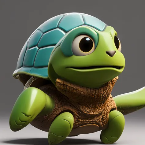 Cute adorable turtle that greets you with a wave and smile, Unreal Engine, cozy interior lighting, art station, detailed digital painting, cinematic, character design by Mark Ryden, Pixar, Hayao Miyazaki, Unreal 5, DAZ, Hyperrealistic, Octane Render, 3DMDT...