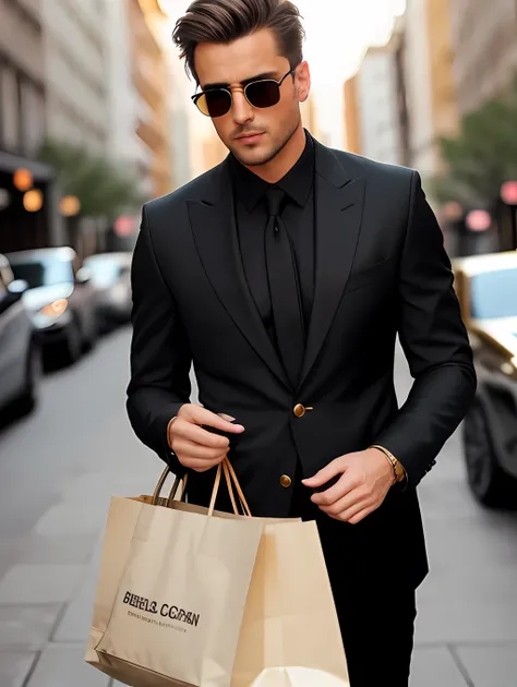 photo of an insanely handsome man, green eyes, short messy windy light brown hair, closeup zoomed in tight crop portrait, walkin...