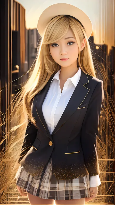 best quality, masterpiece, 1girl, beautiful face, (blonde hair), (photo realistic:1.3), rim lighting, (high detailed skin:1.2), ...