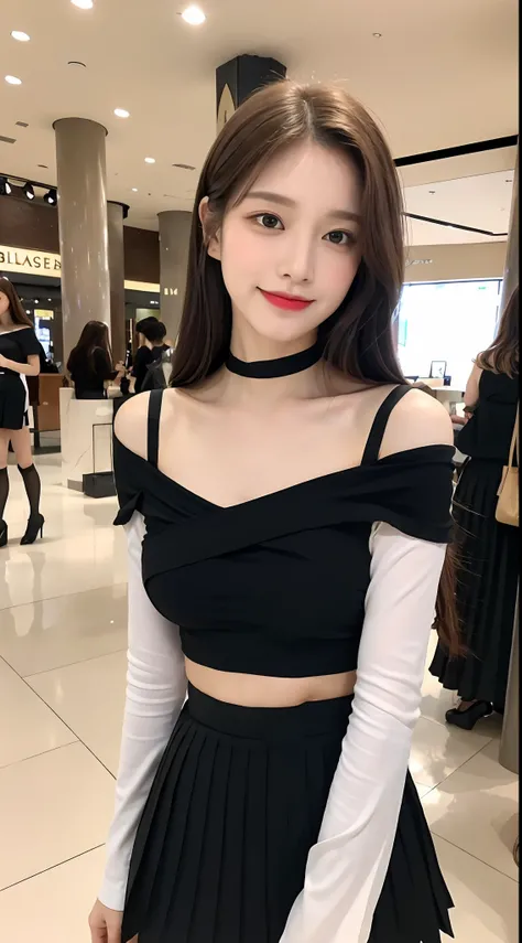 Girls around 20 years old, simple, extremely beautiful and delicate, (light makeup), brown hair, sweet smile, delicate and beautiful fair skin, realistic and realistic, exquisite and complete facial features, detailed facial portrayal, high nose bridge, re...