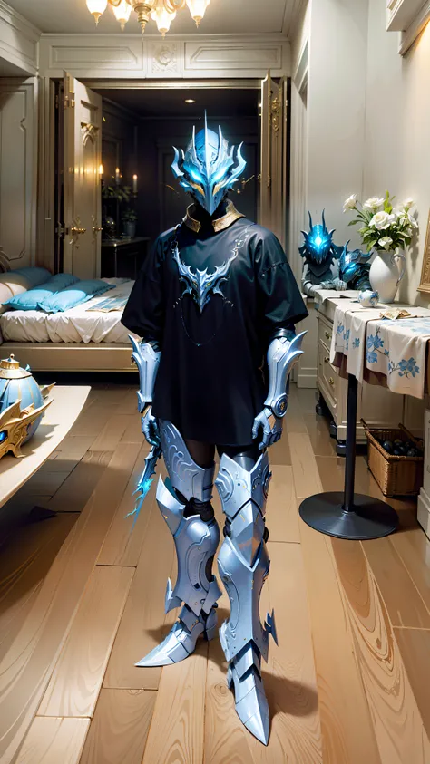 (masterpiece:1.2), best quality, high resolution, unity 8k wallpaper, (illustration:1.0), beautiful detailed, extremely detailed, perfect lighting, extremely detailed CG,glowing eyes,backlighting,
armor, fake_horns, glowing, full_armor,warframe,humanoid_...