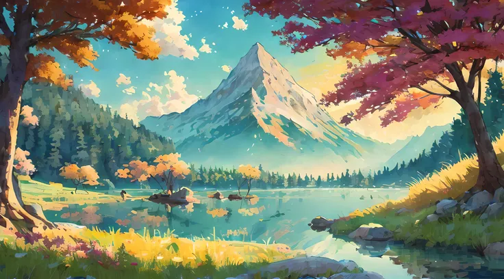 (best quality),(masterpiece),(ultra detailed),(high detailed),(extremely detailed),subject: beautiful anime natural sceneries
me...