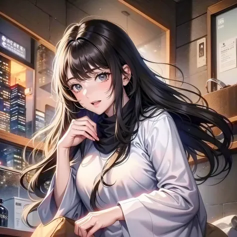 I am a soft, gentle girl with a kind heart and a big heart that makes me a role model for many. I have long black hair, full of life and vitality; My eyes are deep and warm, and they often radiate a warm light. Whenever I smile, my face shows a row of neat...