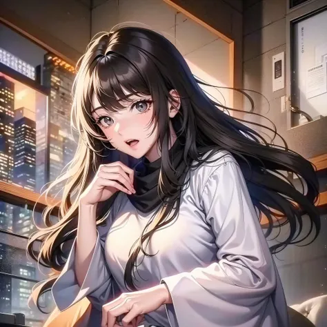 I am a soft, gentle girl with a kind heart and a big heart that makes me a role model for many. I have long black hair, full of life and vitality; My eyes are deep and warm, and they often radiate a warm light. Whenever I smile, my face shows a row of neat...
