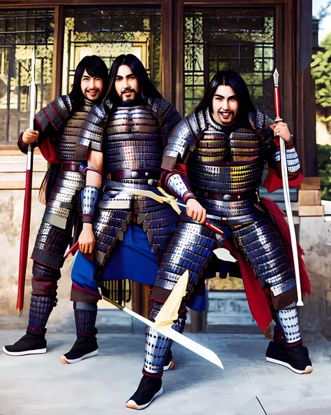 The three male swordsmen are particularly cheap