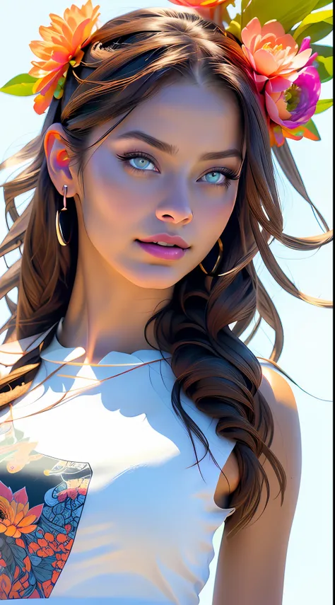 Best quality, realistic, award-winning illustration, (complicated detail: 1.2), (fine detail), (complicated detail), (cinematic lights, best quality), sharp lines, sharp focus, official art, 16k, ultra detailed complex 3d rendering of a beautiful porcelain...