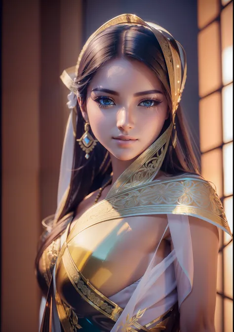 beauty bust, intricate artwork masterpiece, best quality detailed cg, extremely delicate and beautiful 3d render, hdr lightning,...