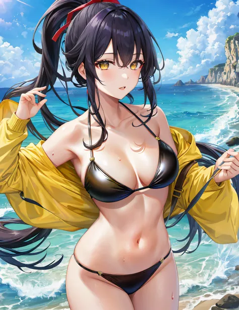 Model Shooting Style, (Masterpiece:1.3), (Absurdity:1.3), (Best Quality:1.3), (8K), (Masterpiece Digital Art), (Detailed Manga Illustration), (Handle Hair), Perfect Anatomy, (Complex Details:1.3), (Detailed Details:1.3), (Illustration:1.3), (Sharp Focus:1....