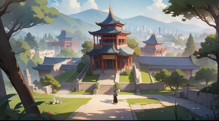 xiuxian academy was built on the ruins of the earth, and the ruins of the city gradually came back to life. in the immortal cult...