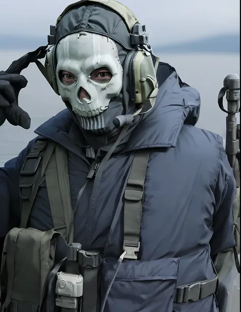 ghostmask, men in mask, military,