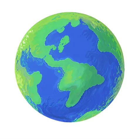 a close up of a blue and green globe with a white background, earth outside, earth in background, earth in the background, with ...