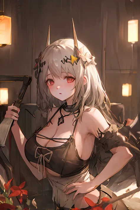 Man Woman、Huge Tits、young、night landscape、rainting、Lit up、Long、A black、Bust-up、、high Quality、delicate、turning sideways、exterior