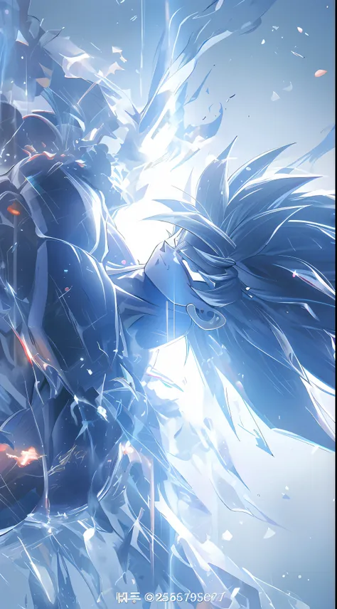 anime character with blue hair and white wings flying through the air, anime epic artwork, hd anime wallaper, ultra hd anime wallpaper, anime wallaper, anime wallpaper 4k, 4k anime wallpaper, anime wallpaper 4 k, hd anime wallpaper, anime art wallpaper 4k,...