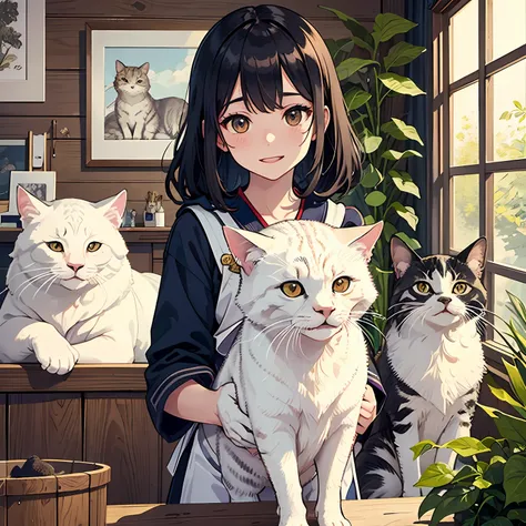 (masterpiece:1.1), (highest quality :1.1), (HDR:1.0), 1girl, Hoodie, relaxed eyes, Relief, Relieved, half-closed eyes, upper body, Splash, Abstract, Creative, orange, PunkPunkAI,, solo, A girl with rich expressions, Each expression is delicate and vivid(su...