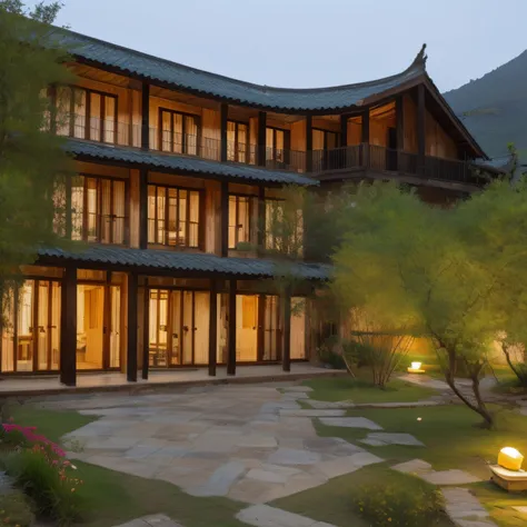 Yunnans ancient guesthouses are a unique landscape, with a strong national culture and traditional architectural style. In the courtyard, you can see greenery and traditional stone and arch bridges, as if you are in an ancient and mysterious world. Here yo...