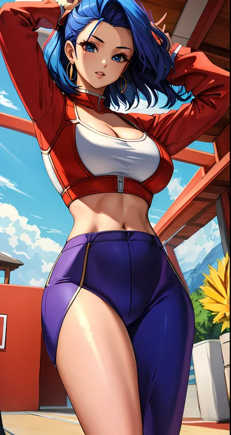 b4ttl3,midriff, cleavage