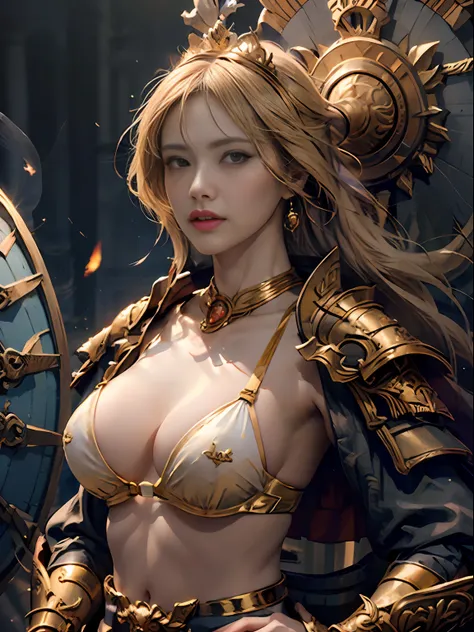 Official Art, Unity 8k wallpaper, ultra detail, masterpiece, best quality, one woman, (very detailed),(RAW photo, best quality),(realistic, photorealistic:1.3),high definition, opening your mouth lightly, ultra-detailed complex 3D rendering of face, (big b...
