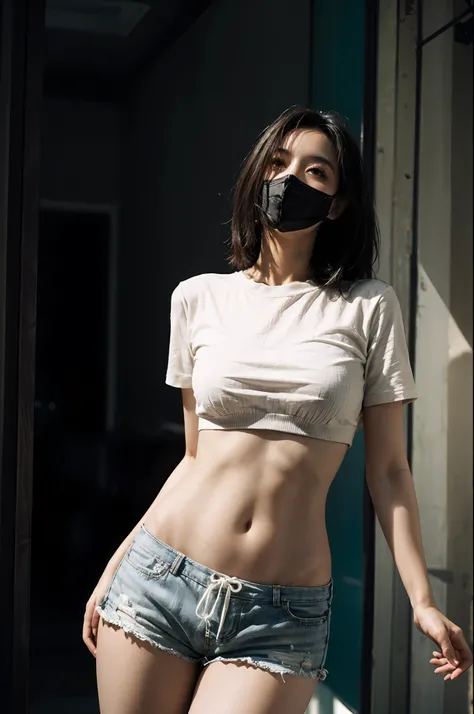 best quality, masterpiece, high resolution, 8K, (realistic: 1.4), super high resolution, 1 girl, super detailed, surreal, highly detailed CG illustration, official art, cinematic light, reality, young beautiful girl, perfect body, perfect body, full viewin...