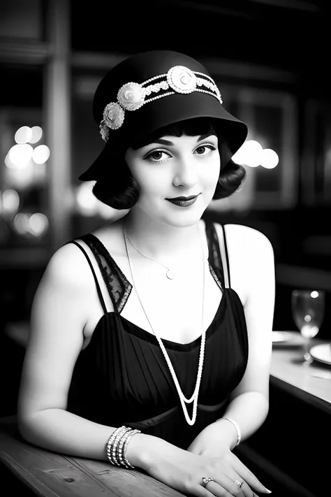 woman posing for a photo, (wearing flapper_dress:1.3), smile,
good hand,4k, high-res, masterpiece, best quality, head:1.3,((hass...