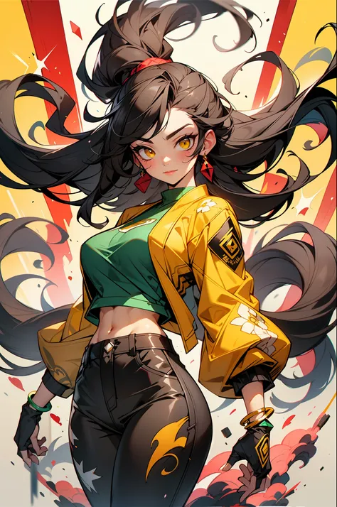 background, mixed language_text, Japanese letters in graphite, beautiful woman ashley alexiss, beautiful woman with long hair ultra detailed, (beautiful and clear background:1.2),, fantastic paintings ,graffit style, flowers, olhos altamente detalhados ,...