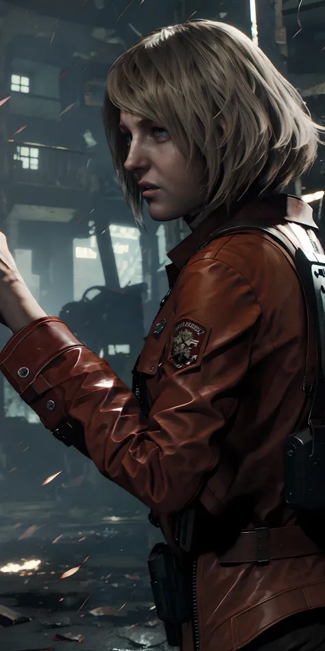 ashley, resident evil, 8k