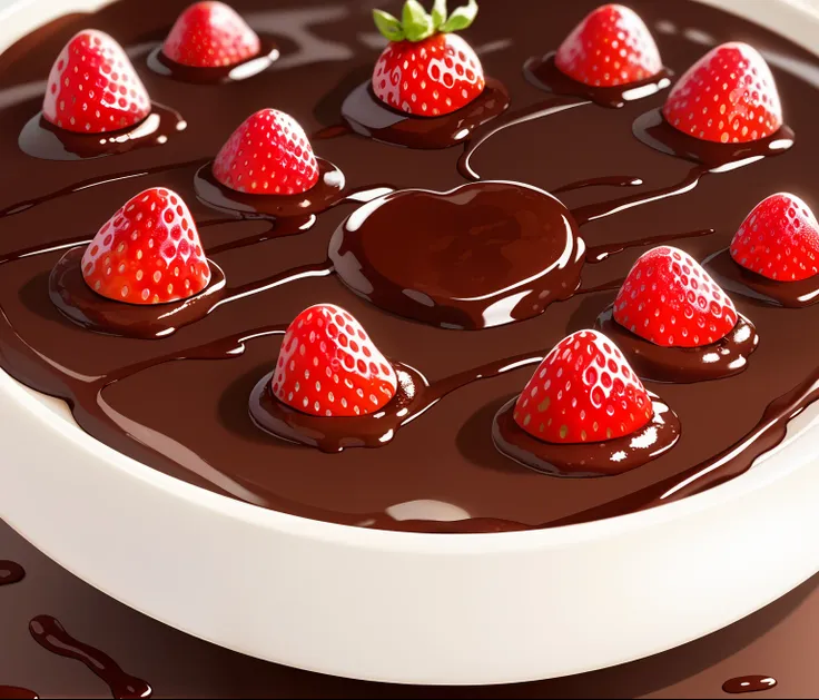 strawberry chocolate is a delicious dessert with a mouth-watering appearance and enticing aroma. this dessert is usually made fr...