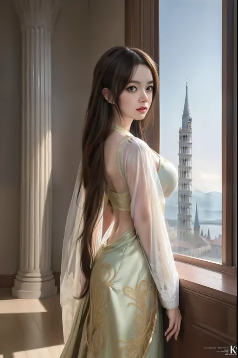 modelshoot style, (extremely detailed cg unity 8k wallpaper),full shot body photo of the most beautiful artwork in the world, st...