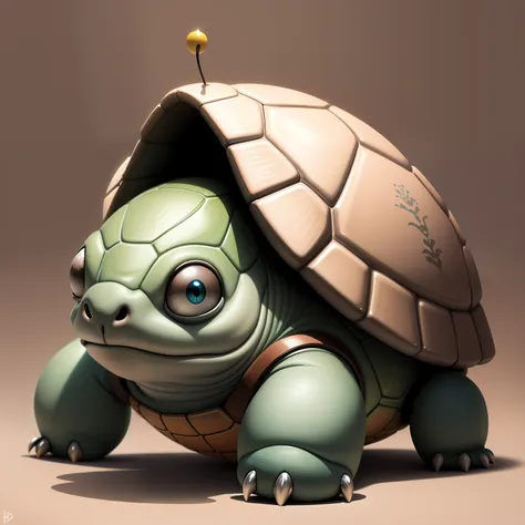 a turtle, small, caricatur, hd,