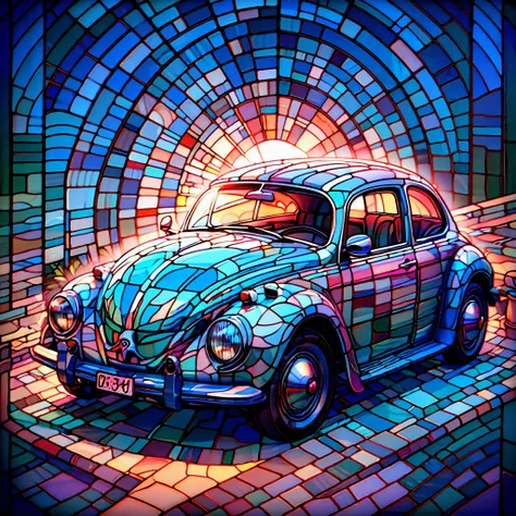 a beetle car