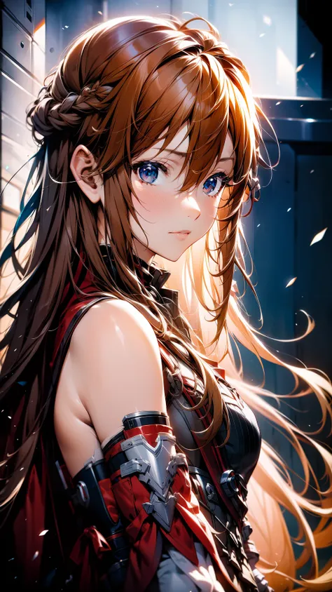 asuna yuuki, ultra realistic, in front of the camera