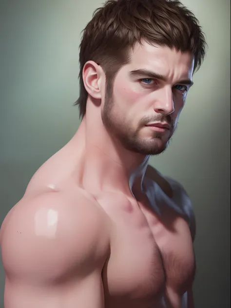 Chris Redfield shirtless