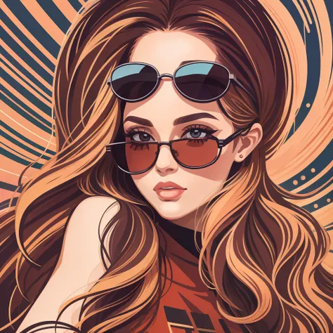 fashion girl, avatar, sunglasses