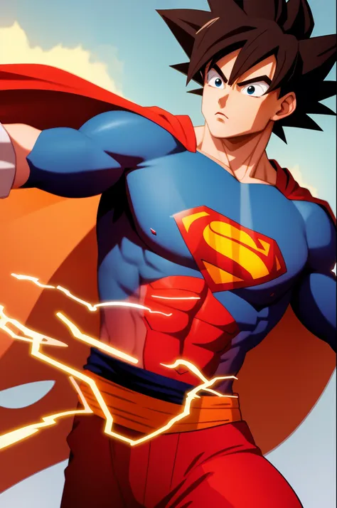 merge goku with superman