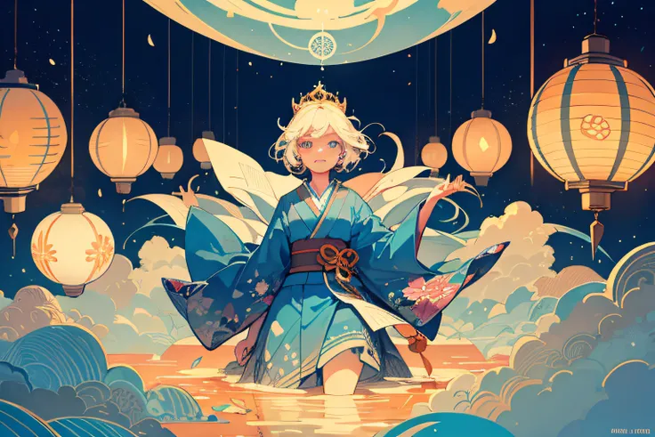 ((A Masterpiece)), ((ultra- detailed)), ((bestbestquality)), Beautiful Finely Detailed Eyes, Detailed face, The best lighting, The best shades, princess, solo, ((Classic Disney style, edgelighting, Flat 2D style, Disney 2D)), ((The main colors are orange a...