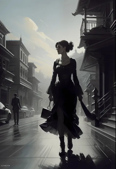 modelshoot style, (extremely detailed CG unity 8k wallpaper), full shot body photo of the most beautiful artwork in the world, IUkpop, 2girls, pretty, (yuri), couple, face-to-face, imminent kiss, beautiful ((gothic city)), professional majestic impressioni...