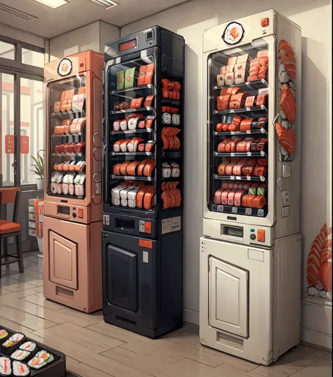 sushistyle vending machine