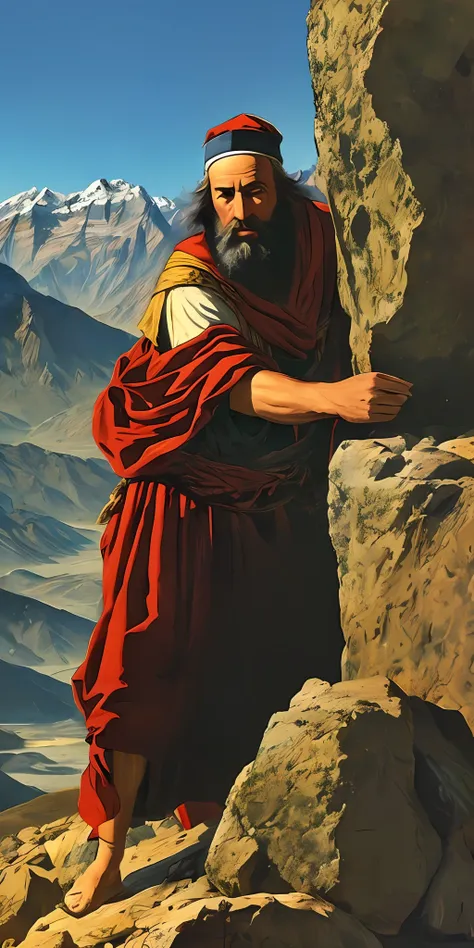 moses on mount sinai